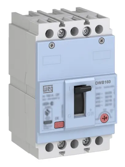 INTERRUPTOR TERMOMAGNÉTICO DWB 160B CAJA MOLDEADA 220/440 VAC 25/10 ...
